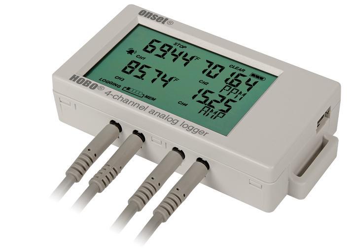 HOBO UX120 4-Channel Analog Data Logger - UX120-006M